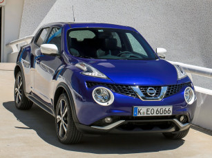 Картинка автомобили nissan datsun синий 2014 juke yf15