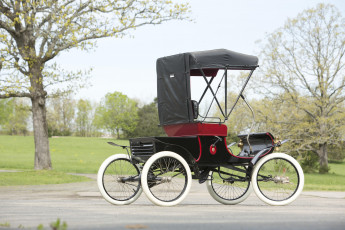 Картинка автомобили классика oldsmobile model r curved dash runabout 1902г