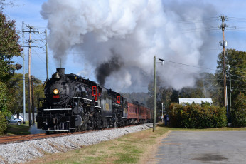 Картинка техника паровозы железная дорога рельсы паровоз