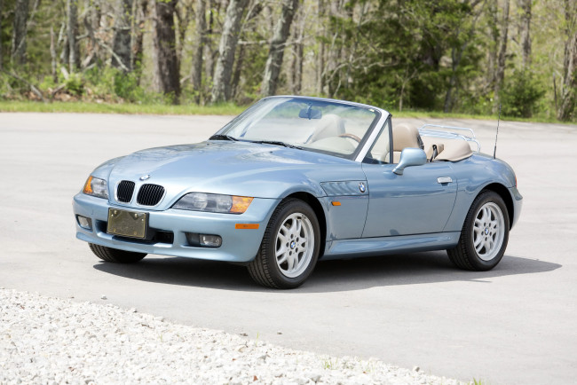 Обои картинки фото автомобили, bmw, z3, 1-8, james, bond, edition, roadster