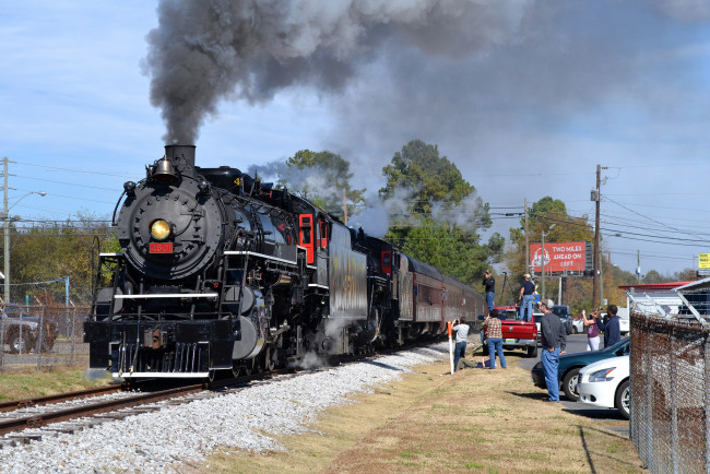 Обои картинки фото техника, паровозы, железная, дорога, рельсы, паровоз