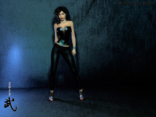 Картинка 3д+графика люди+ people фон взгляд девушка