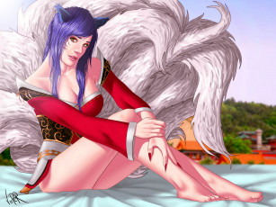 Картинка видео+игры league+of+legends league of legends action ролевая ahri