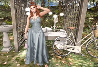 Картинка 3д+графика люди+ people фон взгляд девушка