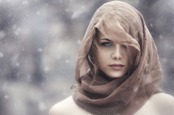 обоя девушки, -unsort , лица,  портреты, лицо, взгляд