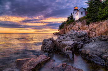 Картинка природа маяки маяк побережье