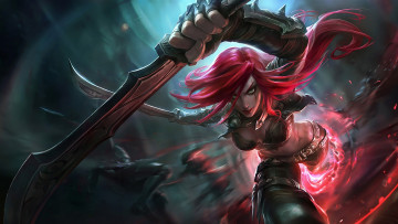 Картинка видео+игры league+of+legends league of legends action ролевая katarina