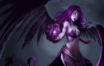Картинка видео+игры league+of+legends персонаж morgana