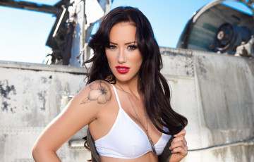 Картинка alyssa+bennett девушки модель фон взгляд девушка