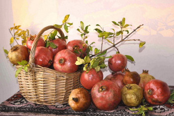 Картинка еда гранат снедь