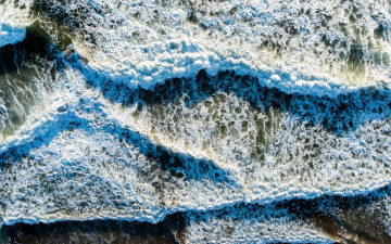 обоя природа, моря, океаны, волны, пена