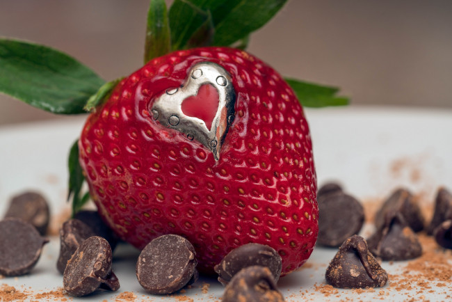 Обои картинки фото еда, клубника,  земляника, снедь