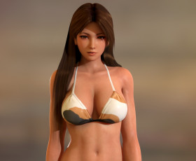 Картинка 3д+графика люди+ people фон взгляд девушка