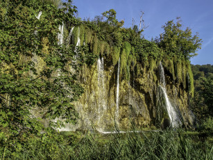 Картинка природа водопады простор