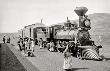 Картинка техника паровозы локомтив поезд