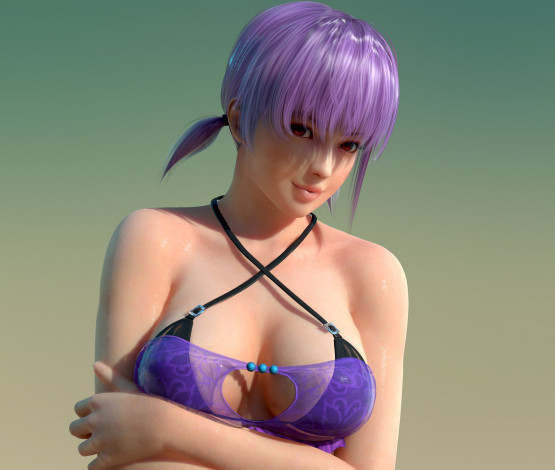 Обои картинки фото 3д графика, люди , people, фон, взгляд, девушка