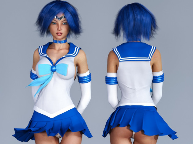 Обои картинки фото 3д графика, люди , people, взгляд, девушка, фон