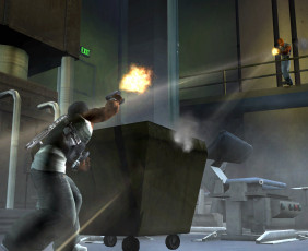 Картинка видео+игры 50+cent +bulletproof фабрика перестрелка оружие бандиты