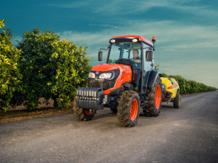 Картинка техника тракторы kubota