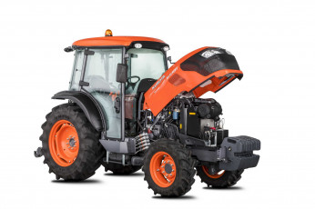 Картинка техника тракторы kubota
