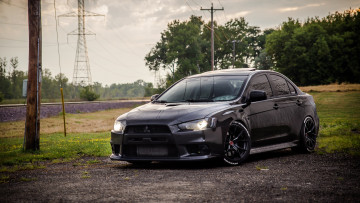 Картинка автомобили mitsubishi lancer evolution x