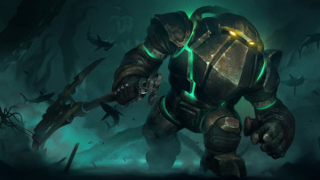 Картинка видео+игры league+of+legends +legends+of+runeterra legends of runeterra nautilus