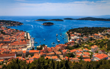 Картинка hvar+croatia города -+панорамы hvar croatia