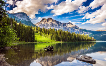 Картинка природа реки озера горы озеро лес