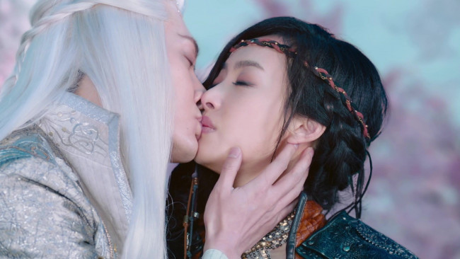 Обои картинки фото кино фильмы, ice fantasy, ка, со, ли, ло, поцелуй