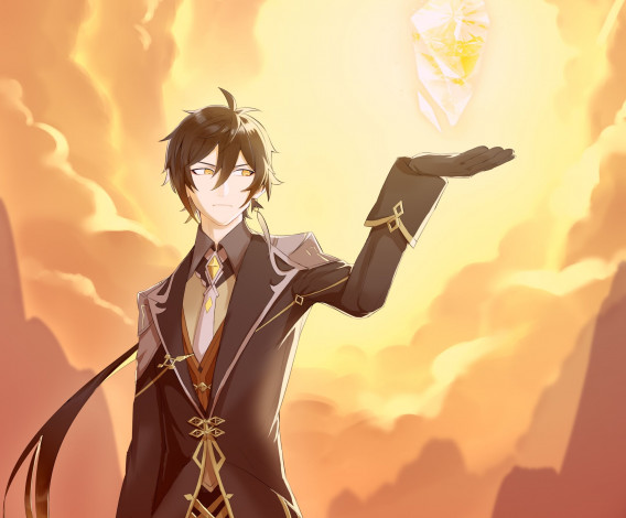 Обои картинки фото аниме, genshin impact, genshin, impact