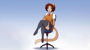 Картинка аниме животные +существа furry