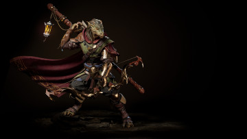 Картинка фэнтези существа ящер воин