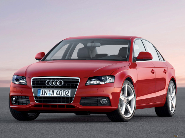 Обои картинки фото автомобили, audi, красный