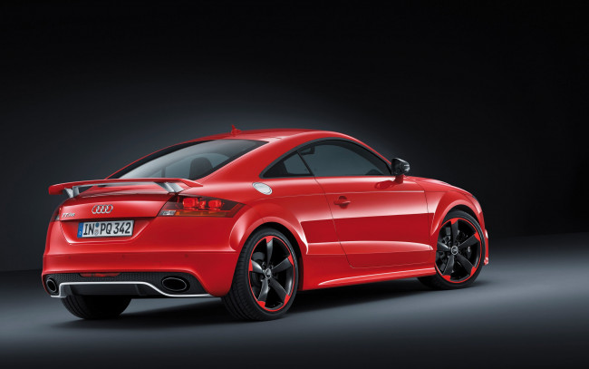 Обои картинки фото audi tt rs, автомобили, audi, красный