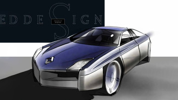 Картинка 295458 рисованное авто мото автомобиль