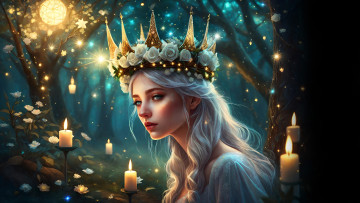 Картинка фэнтези девушки нейросети графика нейроарт ai art нейронные сети рисунки нейро искусство нейрографика graphics neuroart neural networks drawings neuro neurography