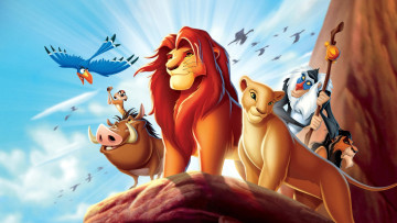 обоя мультфильмы, the lion king, король, лев, the, lion, king