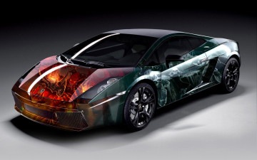 Картинка lamborghini+gallardo автомобили lamborghini тюнинг аэрография