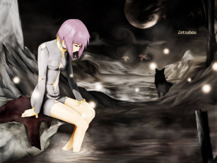 Картинка аниме wolf`s rain