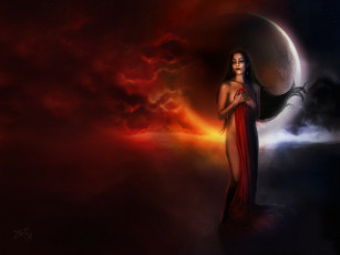 Картинка фэнтези девушки