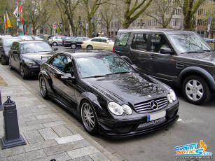Картинка mercedes clk amg автомобили benz