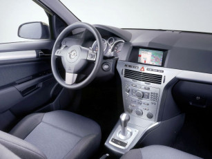 Картинка opel astra 2004 автомобили интерьеры