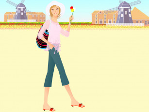 обоя векторная, графика