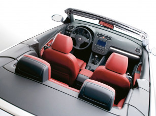 Картинка vw eos 2005 автомобили интерьеры