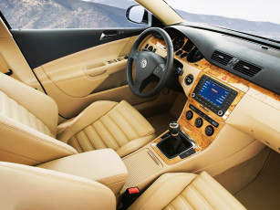 Картинка vw passat variant 2006 автомобили интерьеры
