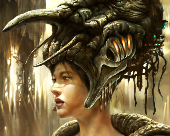 Обои картинки фото фэнтези, девушки