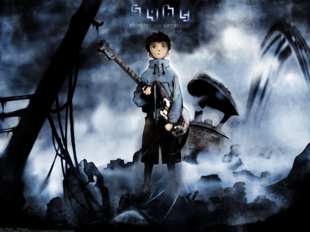 Обои картинки фото аниме, flcl