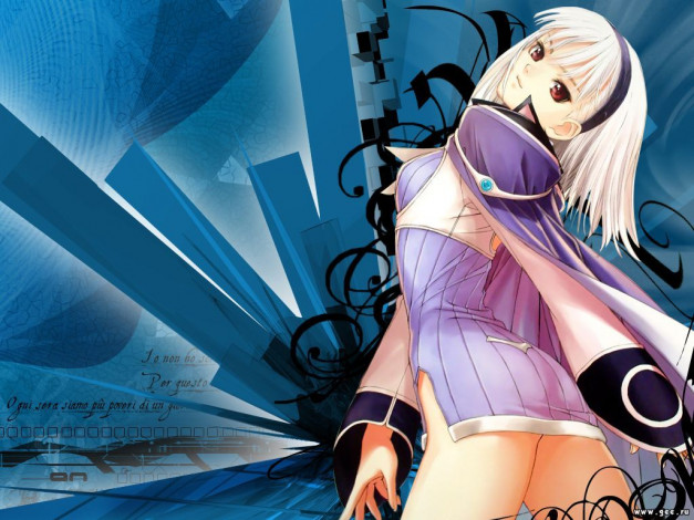 Обои картинки фото аниме, shining, tears, wind