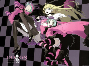 Картинка аниме dogs bullets carnage