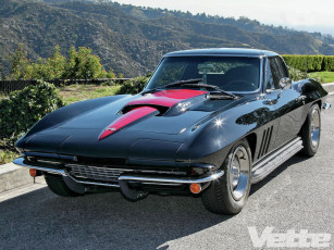 Картинка 1966 chevrolet corvette автомобили